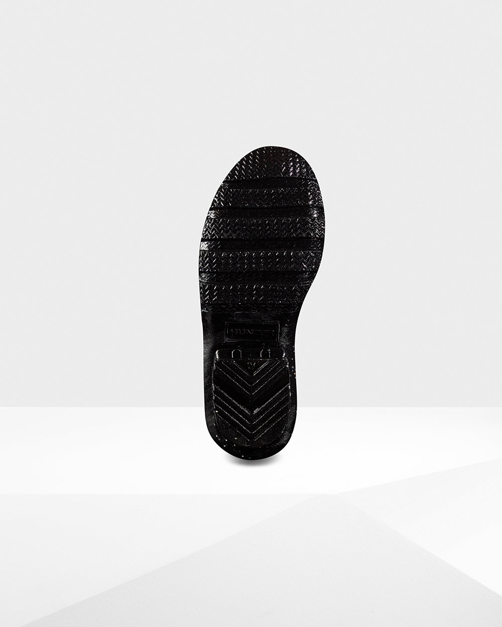 Galochas Hunter Criança Pretas - Original Big Giant Glitter - 81BOZGXDH